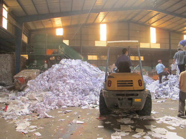 tiêu hủy tài liệu