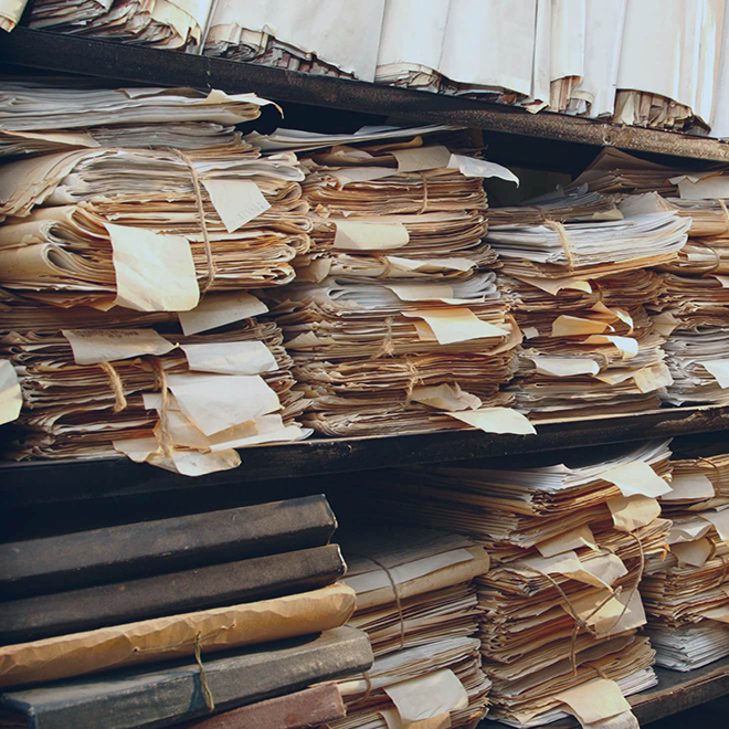 hủy tài liệu hết giá trị